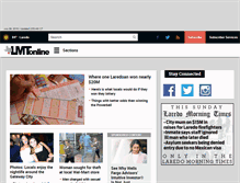 Tablet Screenshot of lmtonline.com
